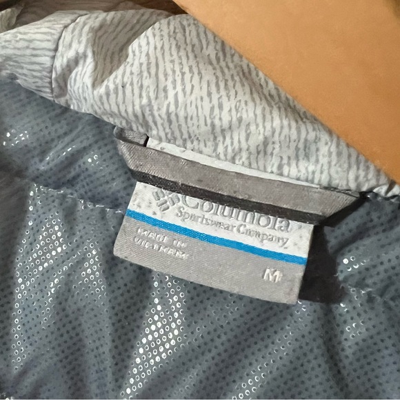 Columbia Voodoo Falls Down Jacket Gradient Gray Women’s Medium - Picture 13 of 14